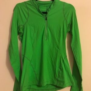 Lululemon Athletic Pullover Lime Green